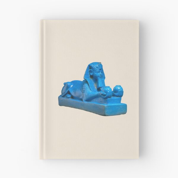 Item preview, Amunhotep III faience Sphinx (on cream) designed and sold by DotorEaon.