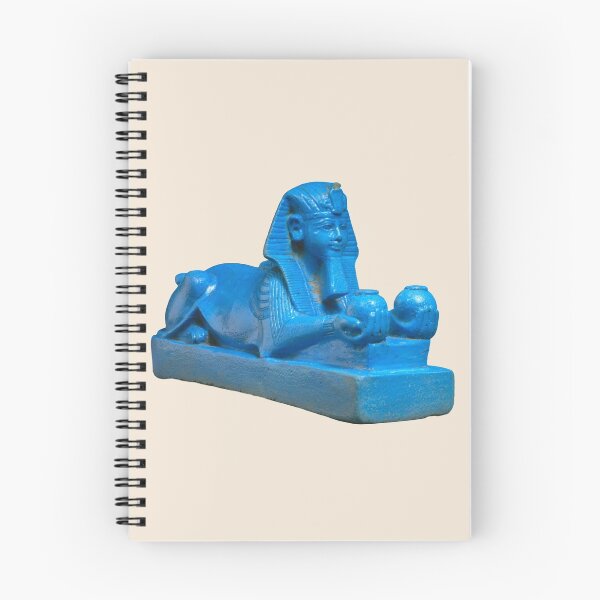 Item preview, Amunhotep III faience Sphinx (on cream) designed and sold by DotorEaon.