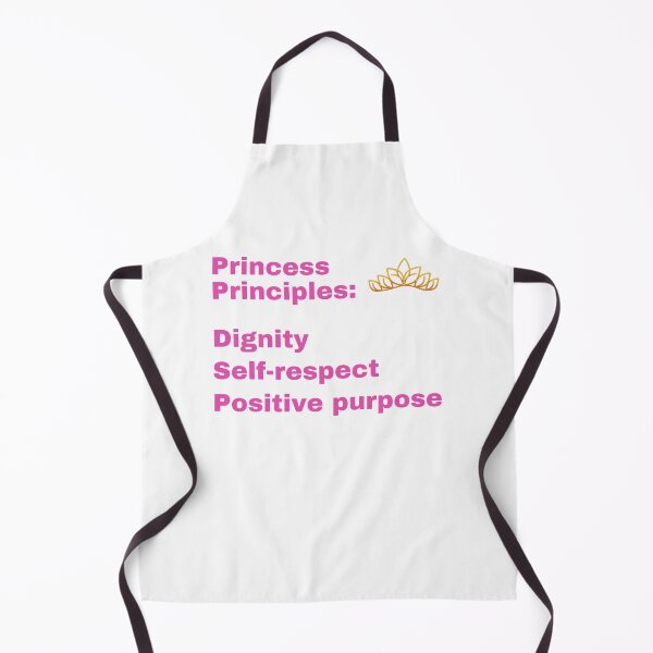Item preview, Princess Principles, Positive Girl Power Message designed and sold by WhimsicaliTee.