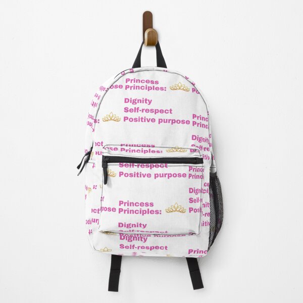 Item preview, Princess Principles, Positive Girl Power Message designed and sold by WhimsicaliTee.