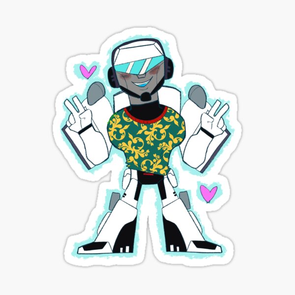 Vista previa del artículo con la obra «Pegatina Suéter de jazz TFA», diseñado y vendido por MaximumCyborgs.
