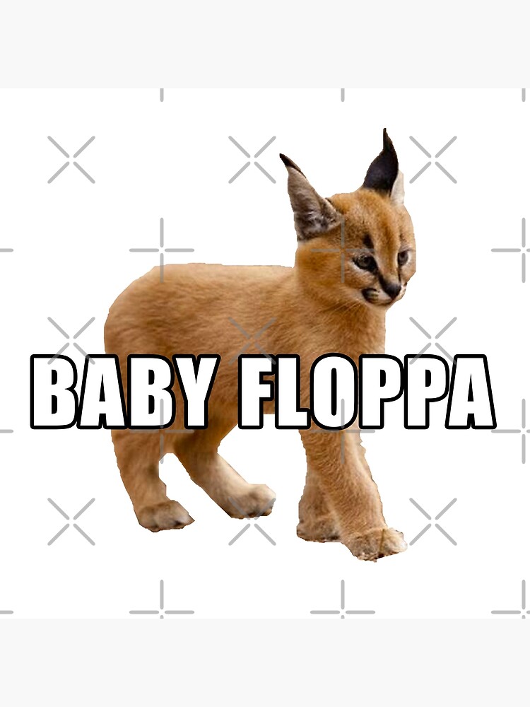 FLOPPA CAT \ CARACALS / GOOD AT MATH | Greeting Card