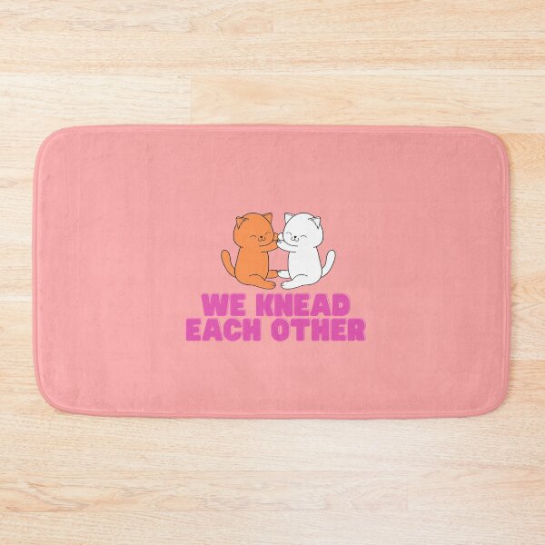 Item preview, We Knead Each Other- Cat Pun designed and sold by melbournegirl.