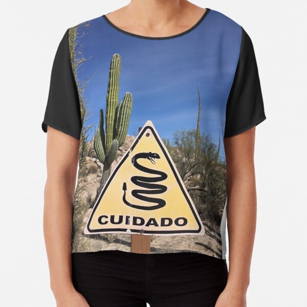 CUIDADO Chiffon Top