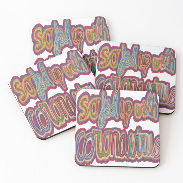 Item preview, so fed up with coronavirus designed and sold by megustafumar.