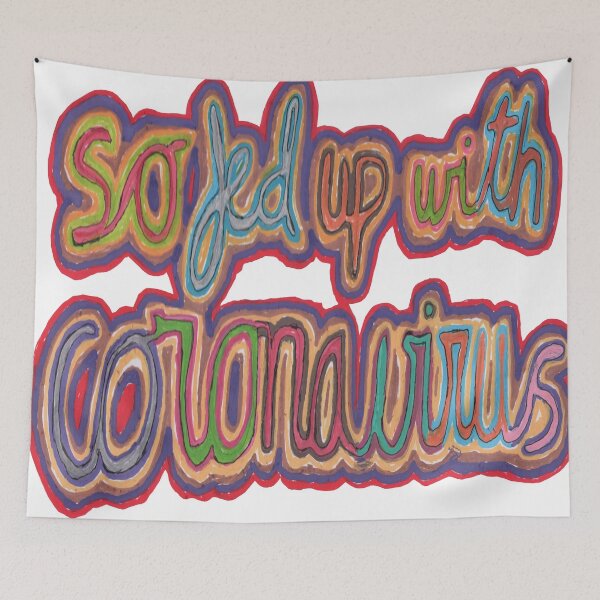 Item preview, so fed up with coronavirus designed and sold by megustafumar.