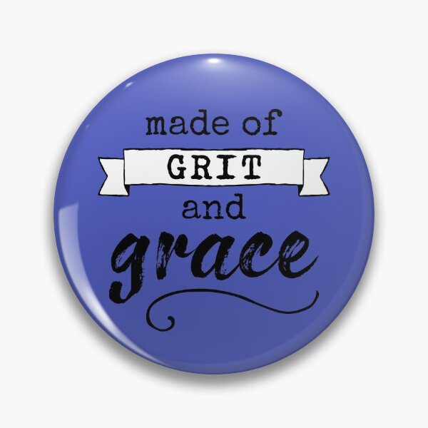 Item preview, Made Of Grit And Grace - inspiring typography design for tough and tender people designed and sold by thephoenixsoul.