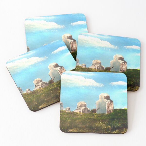 Item preview, Prairie Grain Elevators designed and sold by FictiveArt.