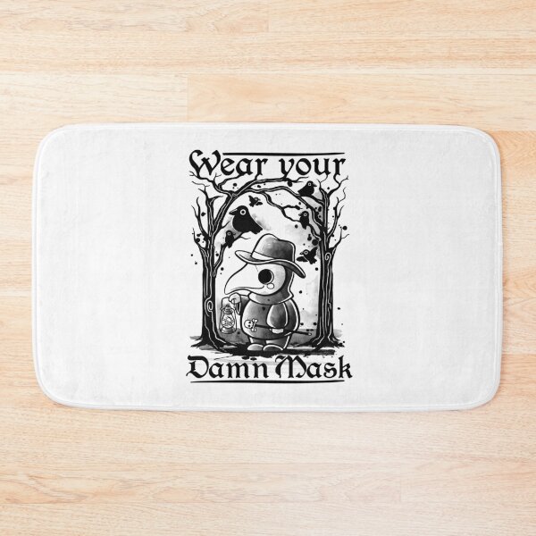 Item preview, Wear your damn mask designed and sold by NemiMakeit.