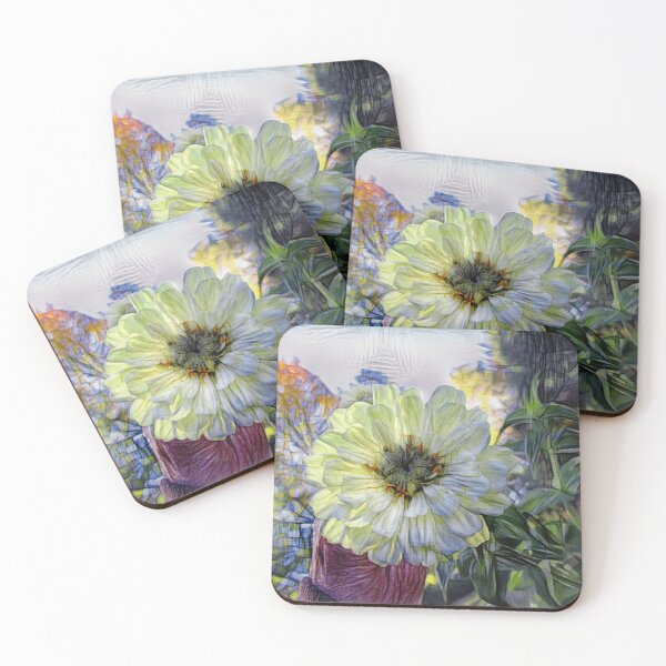 Artikelvorschau, Zinnia in meinem Hinterhof entworfen und verkauft von Campbell Gallery.
