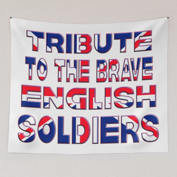 Item preview,  TRIBUTES TO THE BRAVE ENGLISH SOLDIERS - NOVEMBER 11, 1918 - ARMISTICE designed and sold by Ralek.