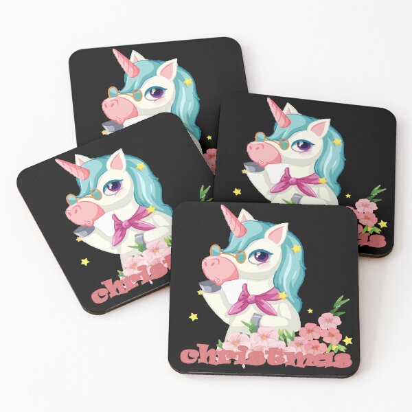Item preview, Christms unicorn holiday:holiday,christms,funny,cute, designed and sold by Chaos Pixel Studio.
