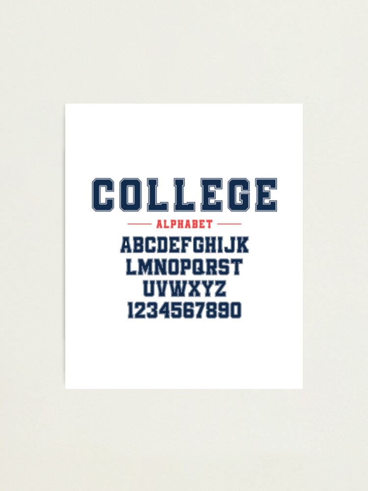 Varsity Font, College Font, Sports Font, Jersey Font, Baseball Font