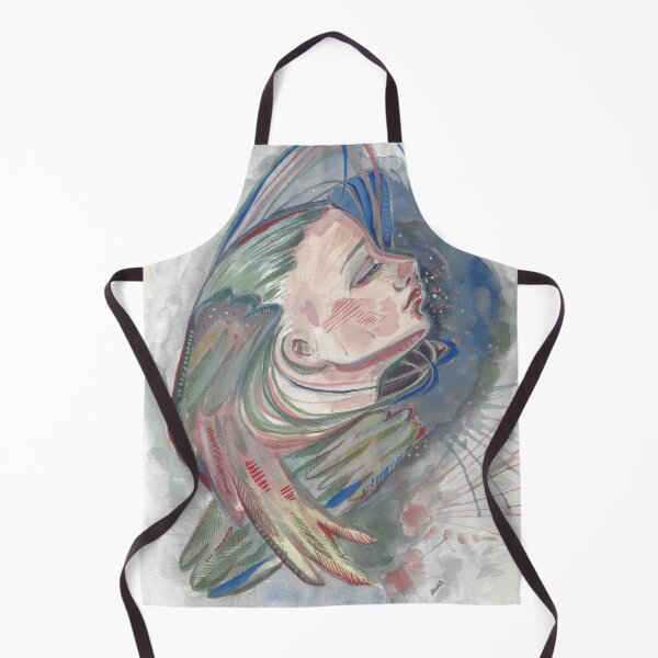 Item preview, feathered face designed and sold by AnnaHuhn.