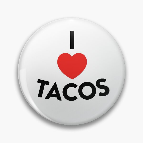 Item preview, I Love Tacos - Taco Pattern designed and sold by Alli Well.
