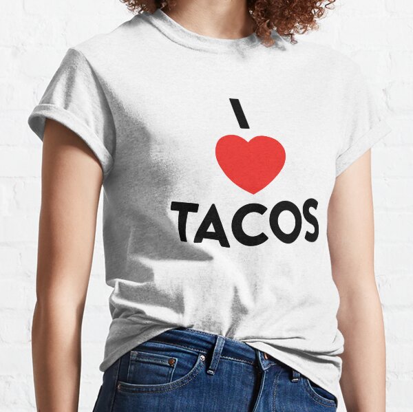 Item preview, I Love Tacos - Taco Pattern designed and sold by Alli Well.