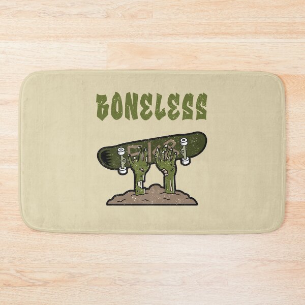 Item preview, Boneless Old School Green Skater Zombie designed and sold by Mustard Prophet.