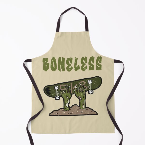 Item preview, Boneless Old School Green Skater Zombie designed and sold by Mustard Prophet.