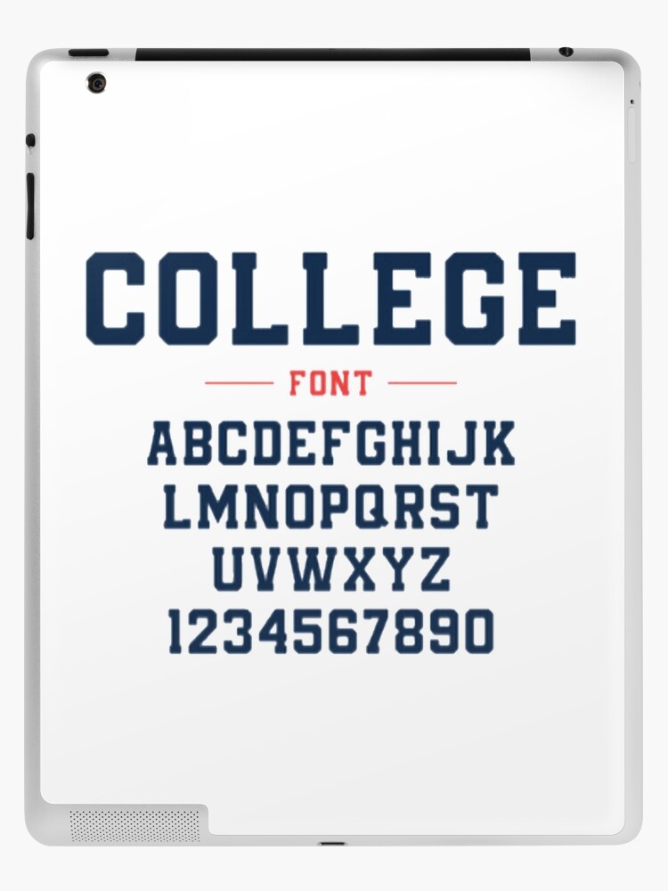 Varsity Alphabet Font SVG Sports Jersey Numbers SVG Baseball