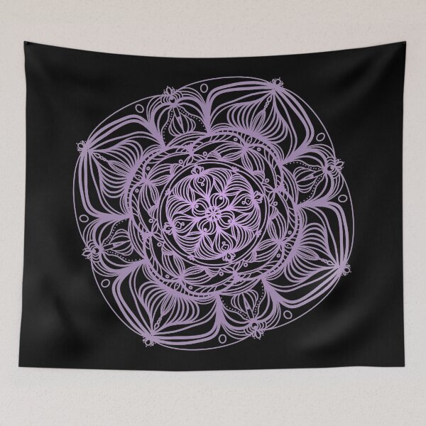 Item preview, Lavender Burst Mandala designed and sold by Stacia Boyd.