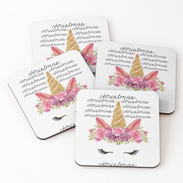 Item preview, Copy of Christms unicorn holiday:holiday,christms,funny,cute, designed and sold by Chaos Pixel Studio.