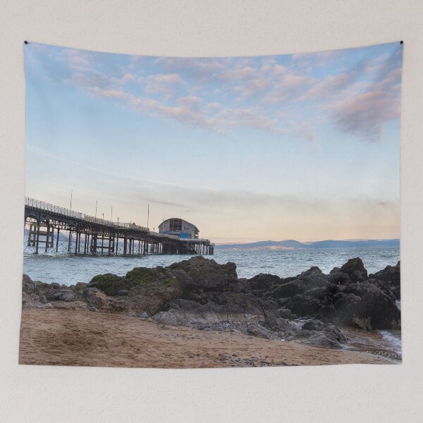 Item preview, Sunset at mumbles pier designed and sold by rbnofficial.