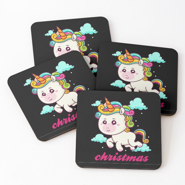 Item preview,  Christms unicorn holiday:holiday,christms,funny,cute, designed and sold by Chaos Pixel Studio.