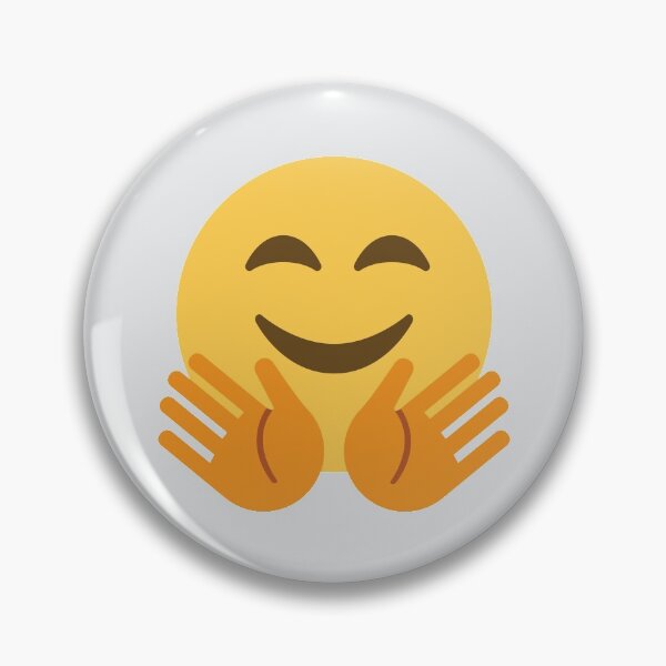 Item preview, Hugging Face designed and sold by Stitchmoji.