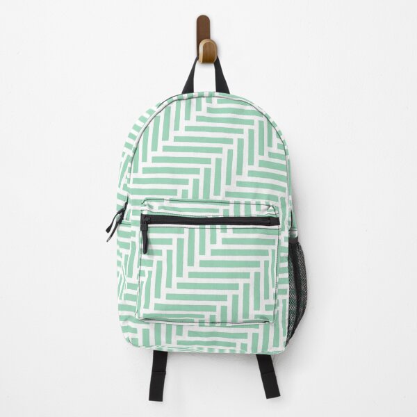Item preview, Herringbone 45 Mint Green designed and sold by ProjectM.