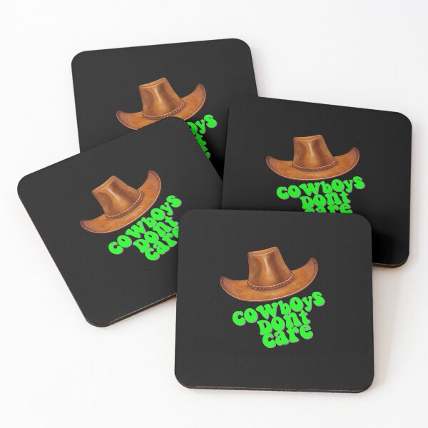Item preview, Cowboys Dont Care Green designed and sold by Autographix.