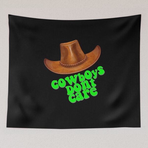 Item preview, Cowboys Dont Care Green designed and sold by Autographix.
