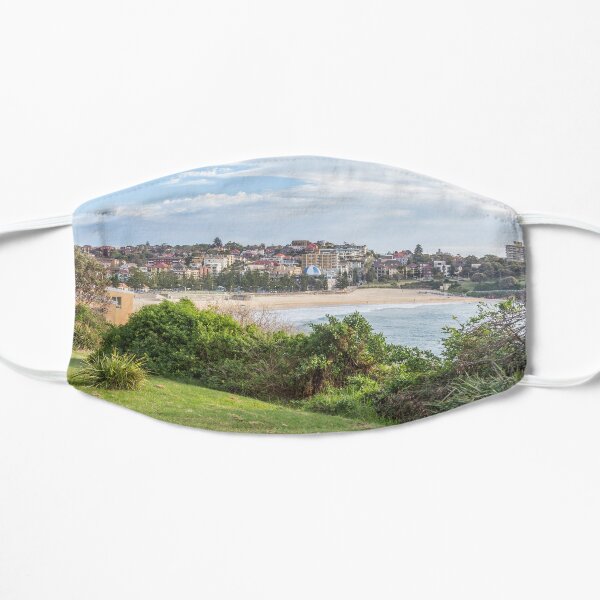 Beach, Coogee, Sydney, New South Wales, NSW, Australia Flat Mask