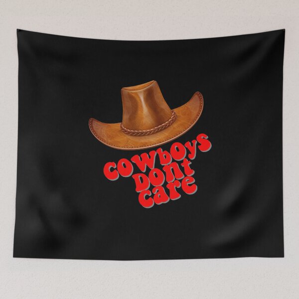Item preview, Cowboys Dont Care Red designed and sold by Autographix.