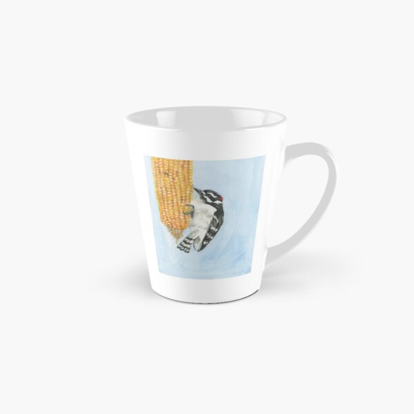 Item preview, Downey Woodpecker on corn cob designed and sold by ChrisKrantzArt.