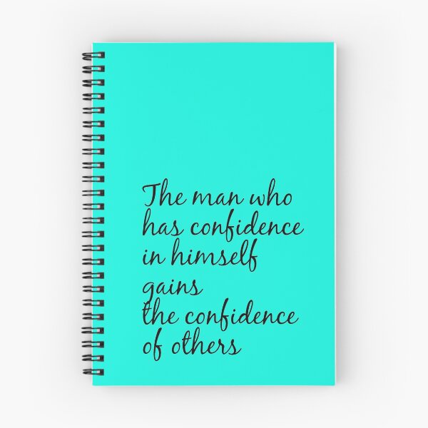 Item preview, The man who has confidence in himself gains the confidence of others. Motivational Quote.  designed and sold by amrmab.