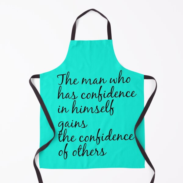 Item preview, The man who has confidence in himself gains the confidence of others. Motivational Quote. designed and sold by amrmab.