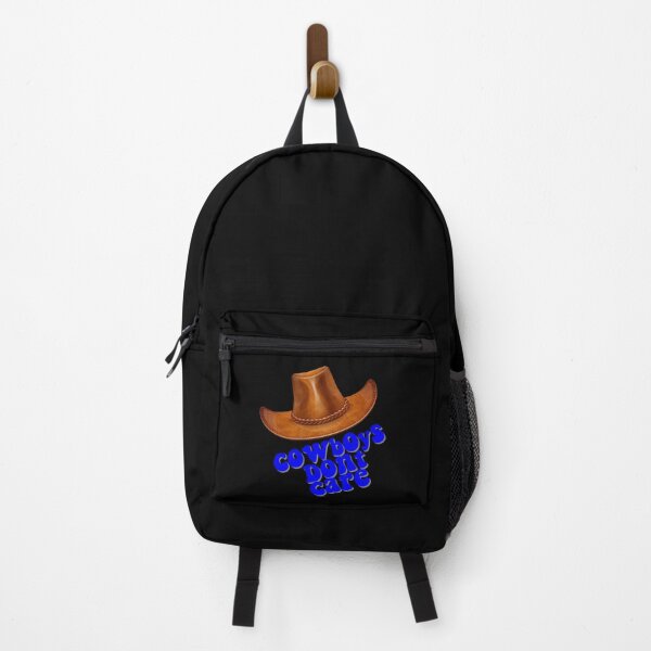 Item preview, Cowboys Dont Care Blue designed and sold by Autographix.