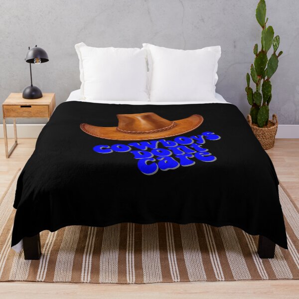 Item preview, Cowboys Dont Care Blue designed and sold by Autographix.
