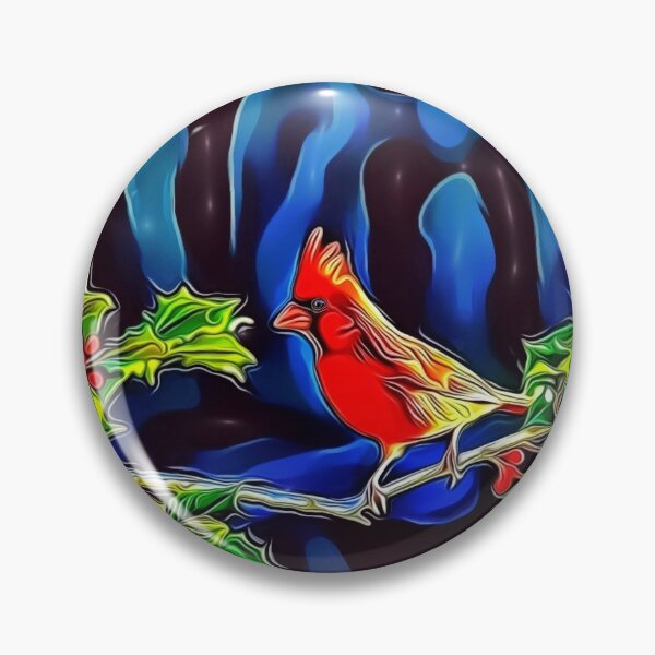 Item preview, Cardinal in Holly Bush designed and sold by RitaMaye.