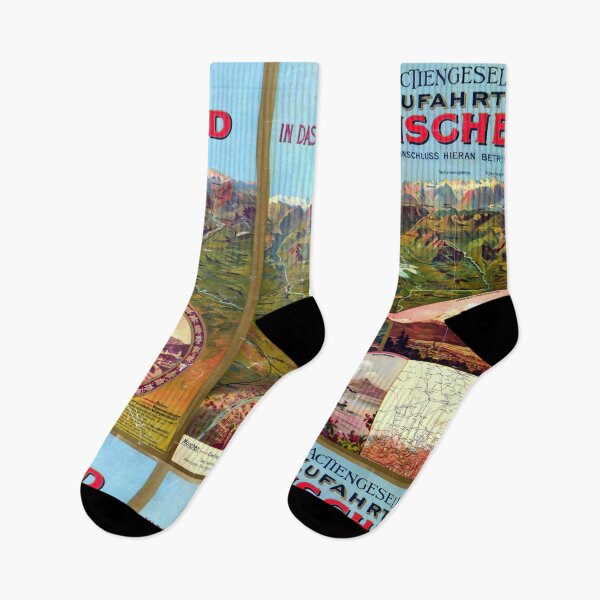 Artikelvorschau, retro Bayerische Hochland entworfen und verkauft von CorasPosters.