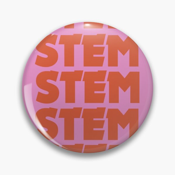Item preview, STEM pink red repeat designed and sold by Shujii.