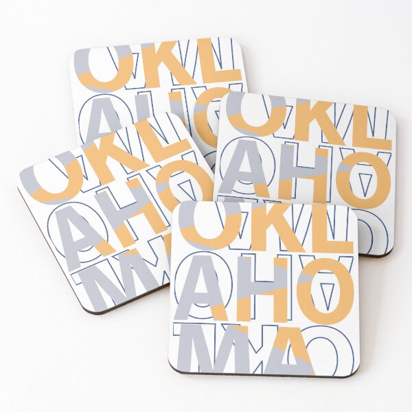 Item preview, Oklahoma Typography designed and sold by mariazegena.
