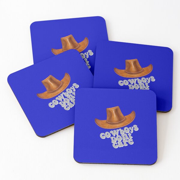Item preview, Cowboys Dont Care Silver designed and sold by Autographix.
