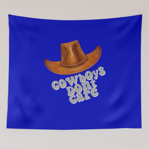 Item preview, Cowboys Dont Care Silver designed and sold by Autographix.
