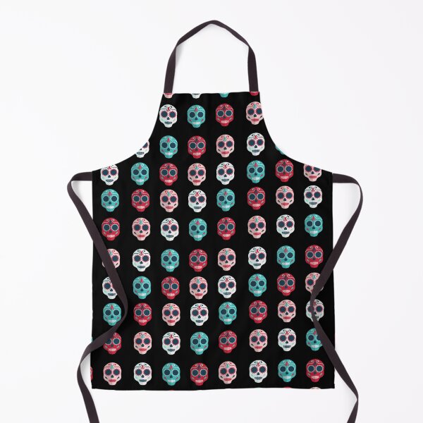 Item preview, Mexican Sugar Skulls Black Pattern designed and sold by 2MdesignStore.