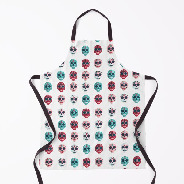 Item preview, Mexican Sugar Skulls White Pattern designed and sold by 2MdesignStore.