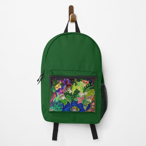 Item preview, Cats playing in the garden with a frog designed and sold by decasoart.