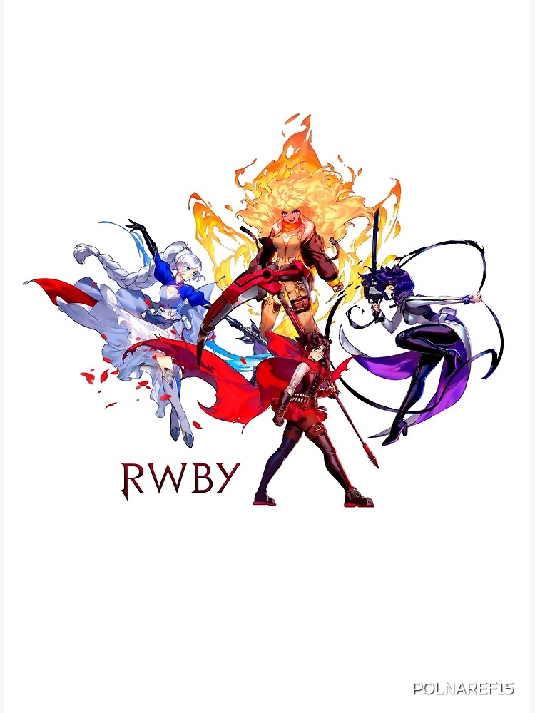 Team Rwby Volume 8 Postcard By Polnaref15 Redbubble