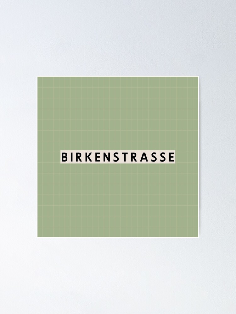 Alternate view of Birkenstraße Station Tiles (Berlin) Poster