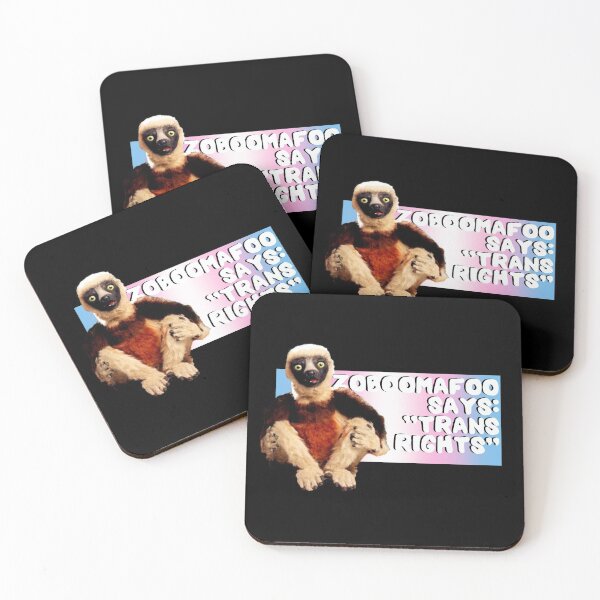 Item preview, Zoboomafoo says trans rights designed and sold by Logan Schenk.